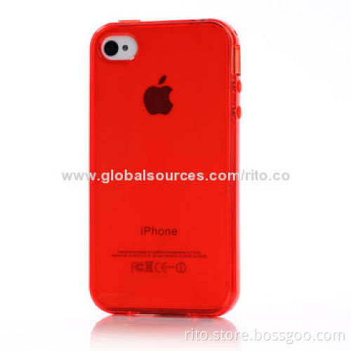 Transparent TPU Case for iPhone 4/4S
